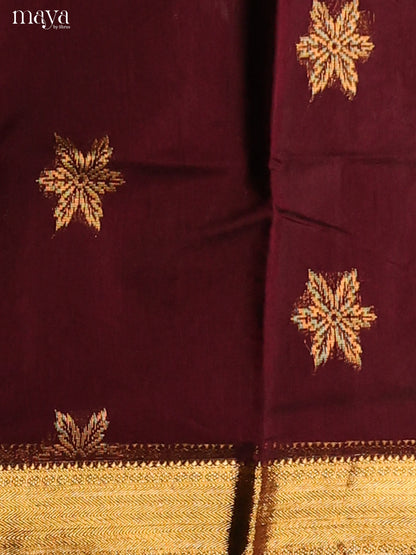 MDH02031-Semi silkcotton salwar unstitch