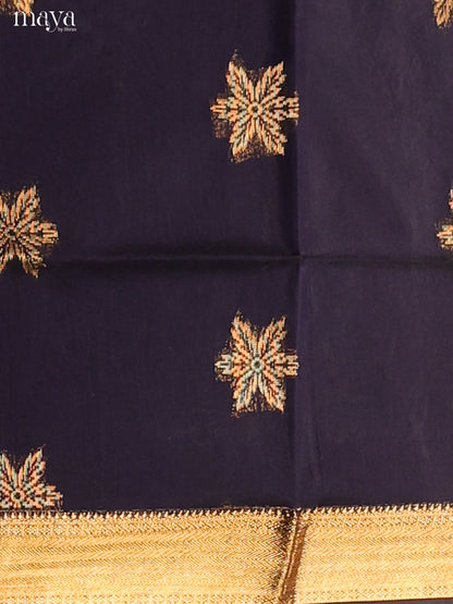 MDH02034-Semi silkcotton salwar unstitch