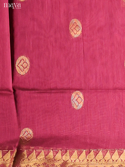 MDH02056-Semi silkcotton salwar unstitch