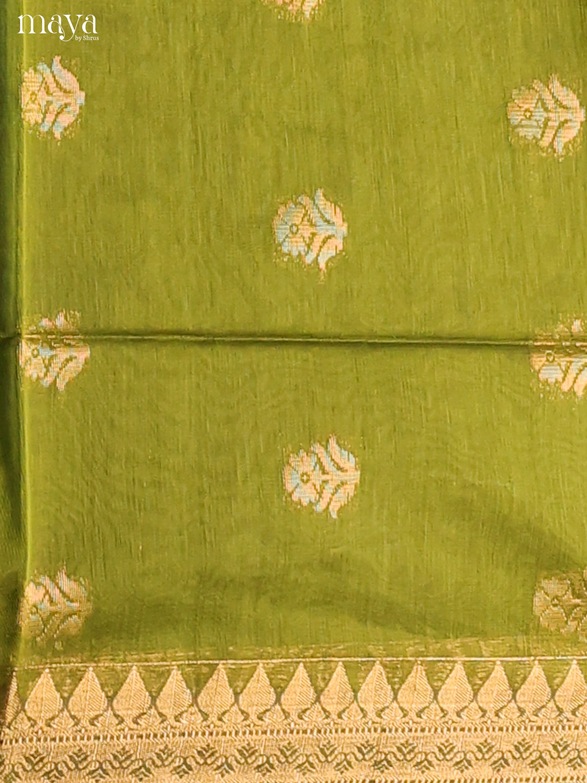 MDH02057-Semi silkcotton salwar unstitch