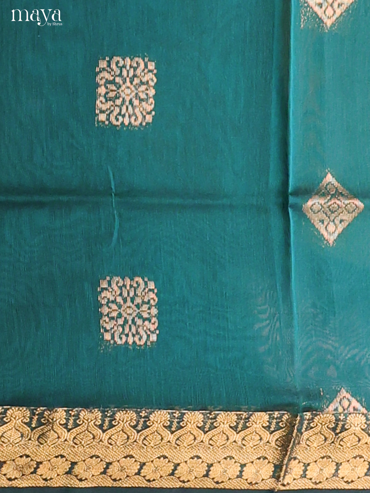MDH02065-Semi silkcotton salwar unstitch