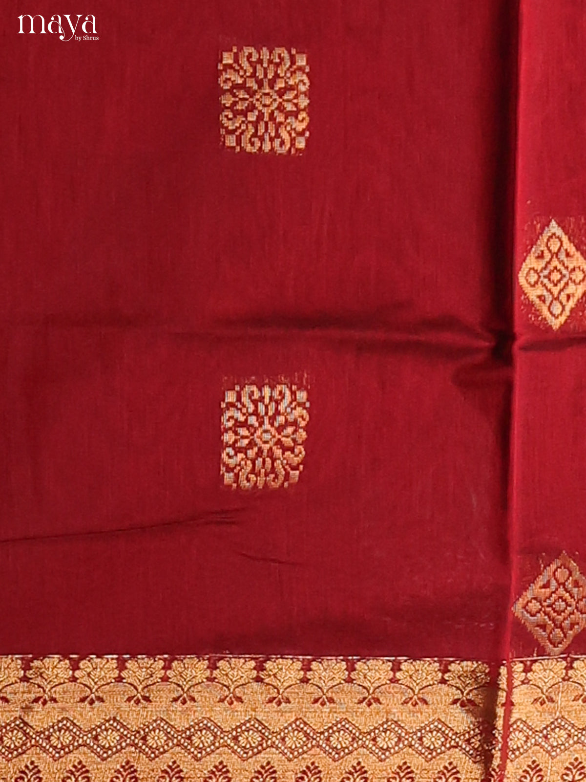 MDH02067-Semi silkcotton salwar unstitch