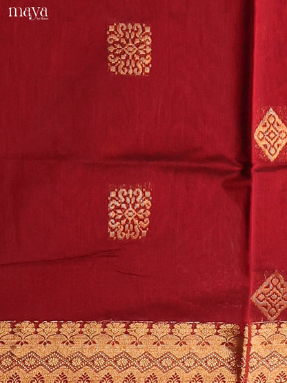 MDH02067-Semi silkcotton salwar unstitch