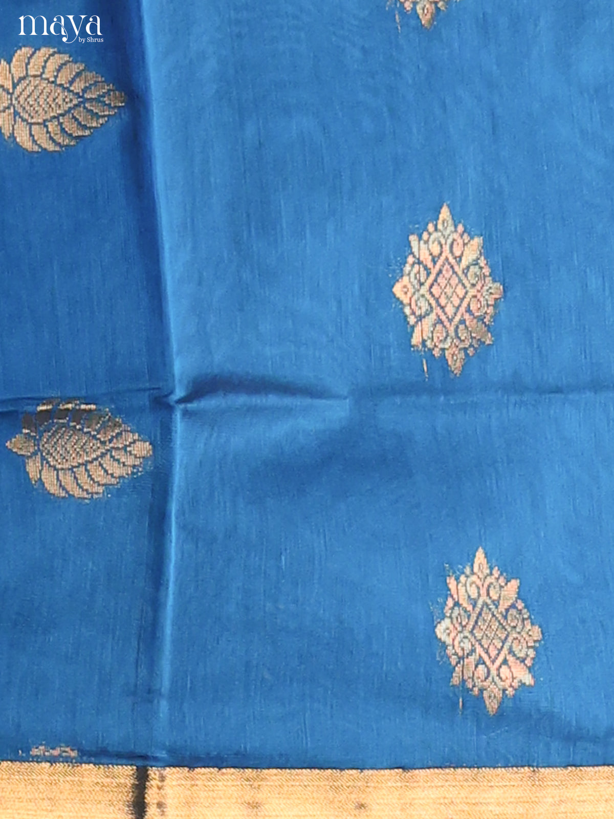 MDH02071-Semi silkcotton salwar unstitch