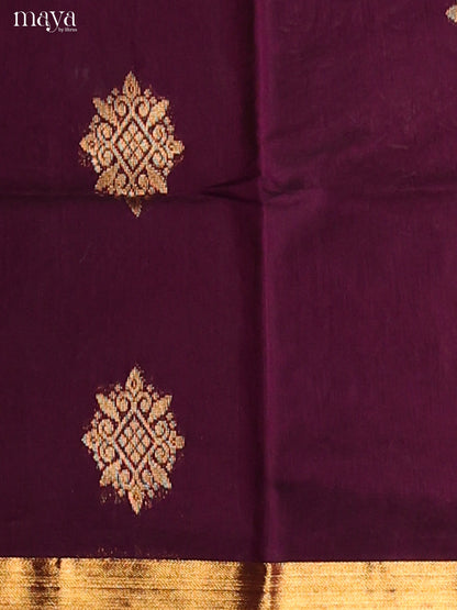 MDH02072-Semi silkcotton salwar unstitch