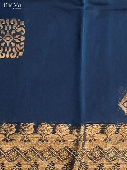 MDH02076-Semi silkcotton salwar unstitch