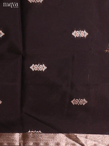 MDH02095-Semi silkcotton salwar unstitch