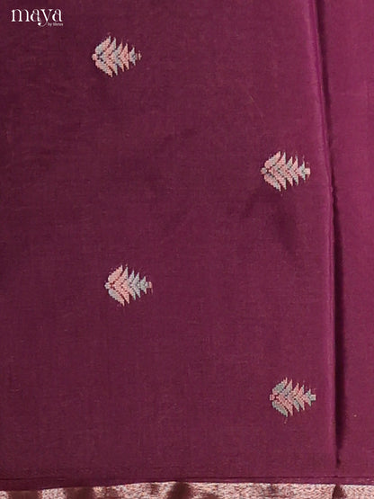 MDH02104-Semi silkcotton salwar unstitch