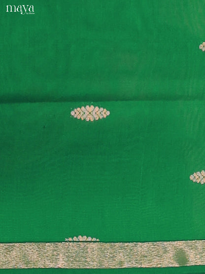 MDH02111-Semi silkcotton salwar unstitch