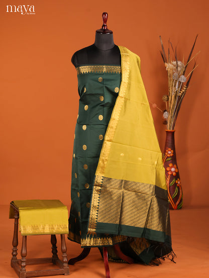 MDH05004-semi softsilk salwar Unstitch
