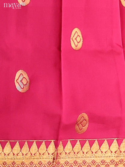 MDH05005-semi softsilk salwar Unstitch