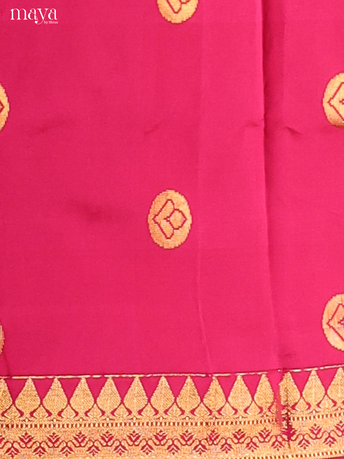 MDH05017-semi softsilk salwar Unstitch