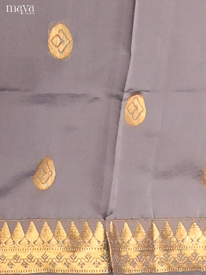 MDH05023-semi softsilk salwar Unstitch