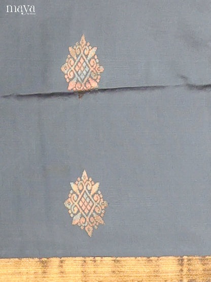 MDH05056-semi softsilk salwar Unstitch