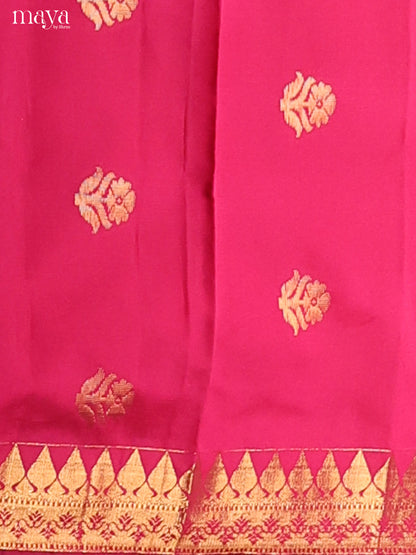 MDH05057-semi softsilk salwar Unstitch