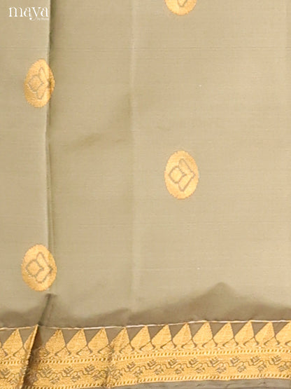 MDH05065-semi softsilk salwar Unstitch