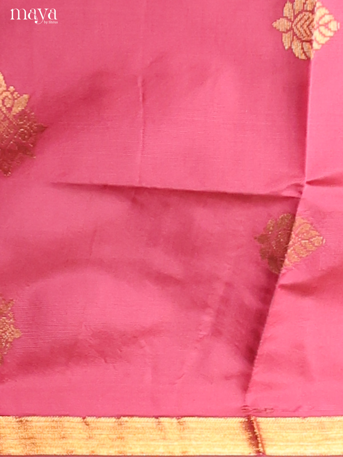 MDH05067-semi softsilk salwar Unstitch