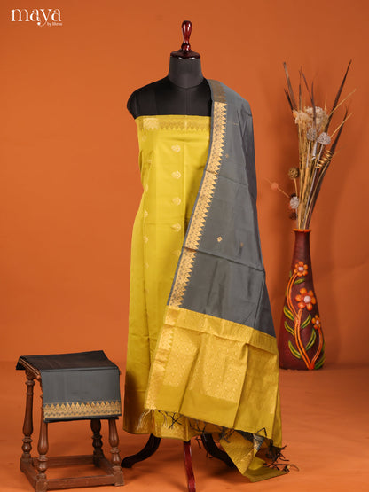 MDH05071-semi softsilk salwar Unstitch