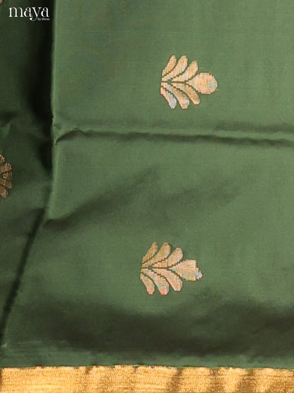 MDH05076-semi softsilk salwar Unstitch