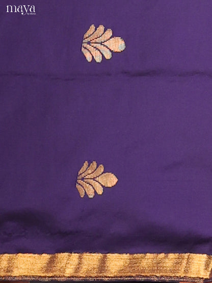 MDH05085-semi softsilk salwar Unstitch