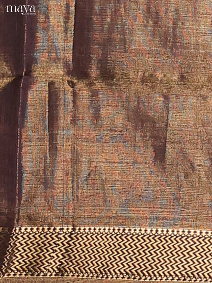 MDH06037-maheswarisico top & dupatta combo