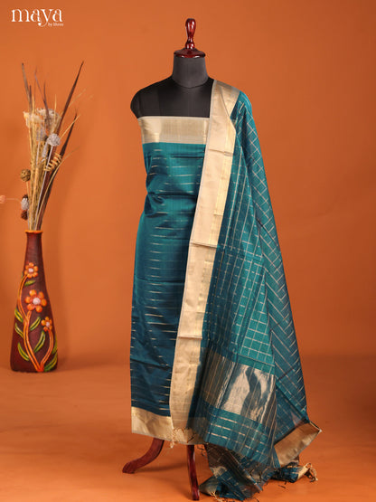 MDH06060-maheswarisico top & dupatta combo