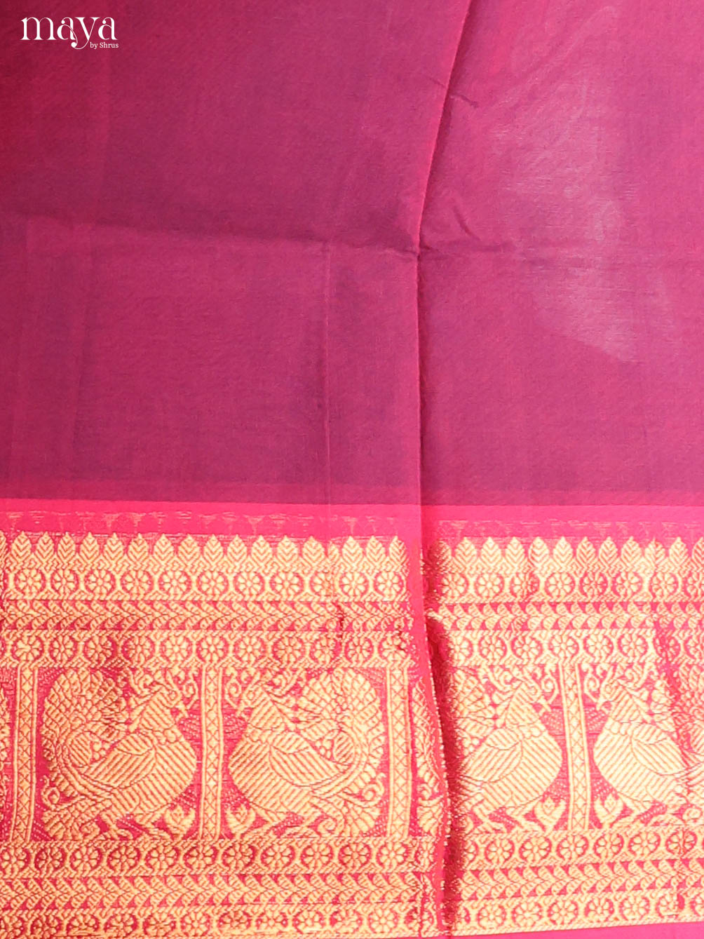 Purple & Pink -chettinad top & dupatta combo