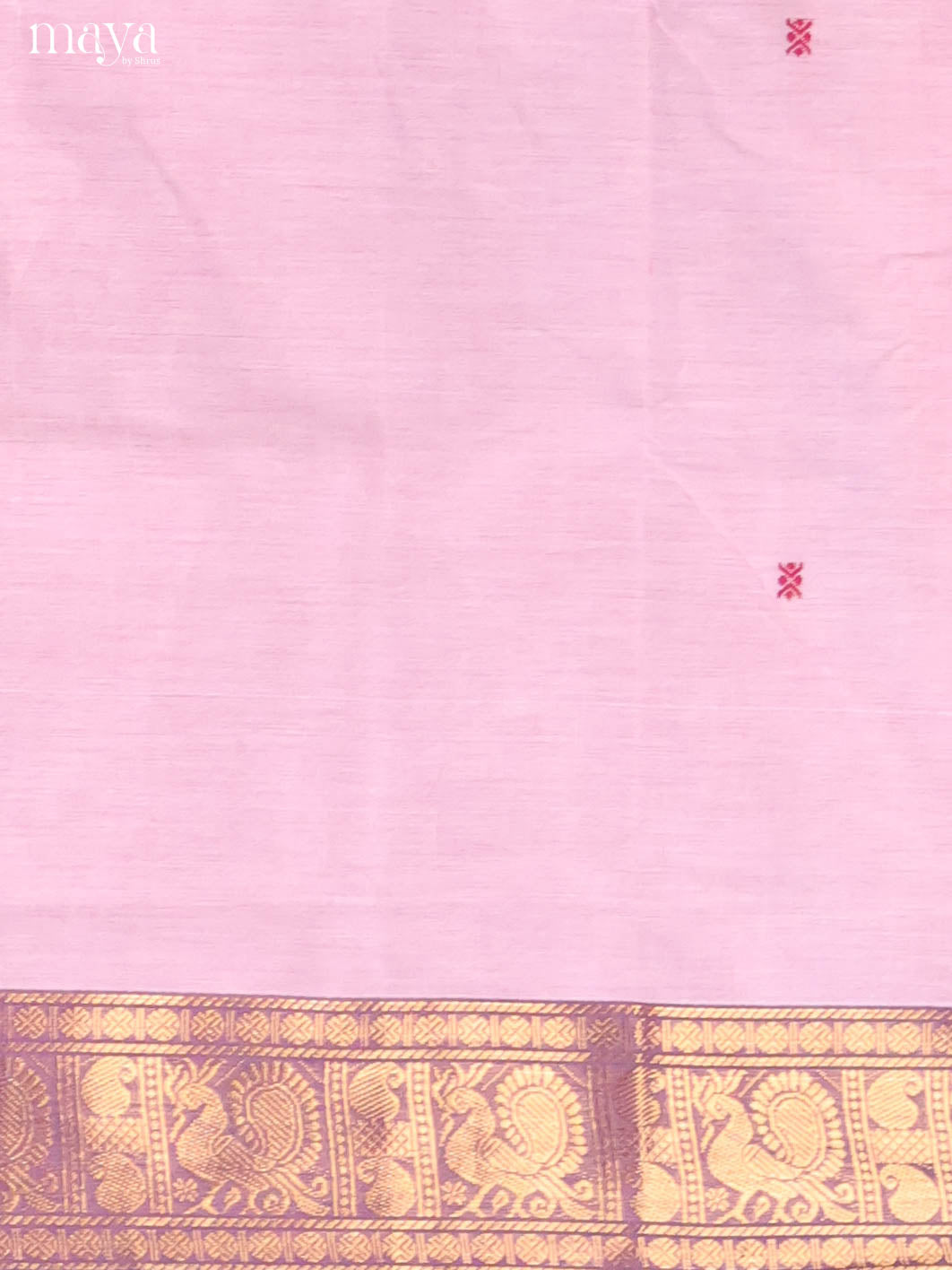 Lavender & Purple-chettinad top & dupatta combo