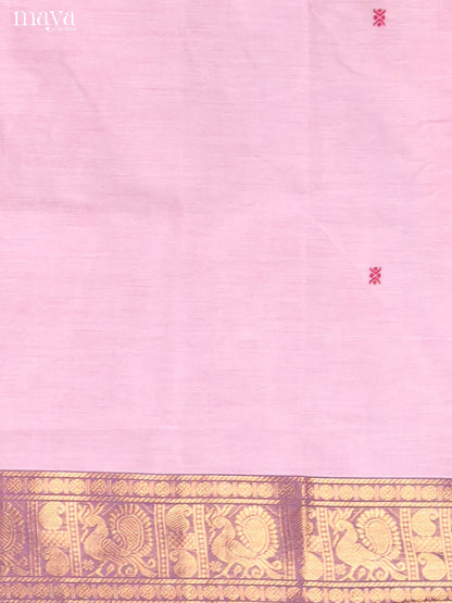 Lavender & Purple-chettinad top & dupatta combo