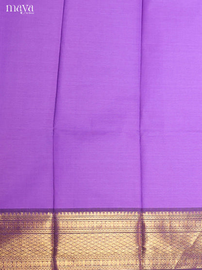 Purple & Violet-chettinad top & dupatta combo