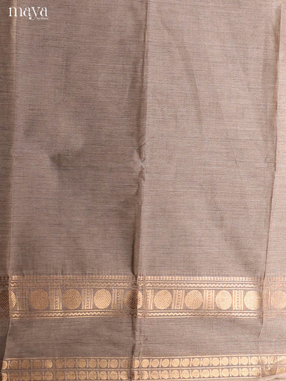 Grey-chettinad top & dupatta combo