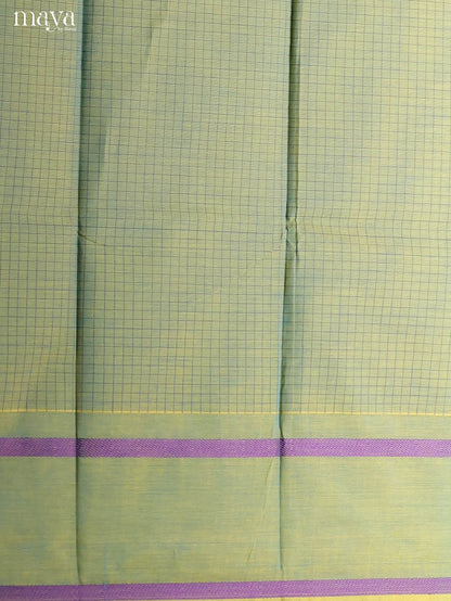Green -chettinad top & dupatta combo