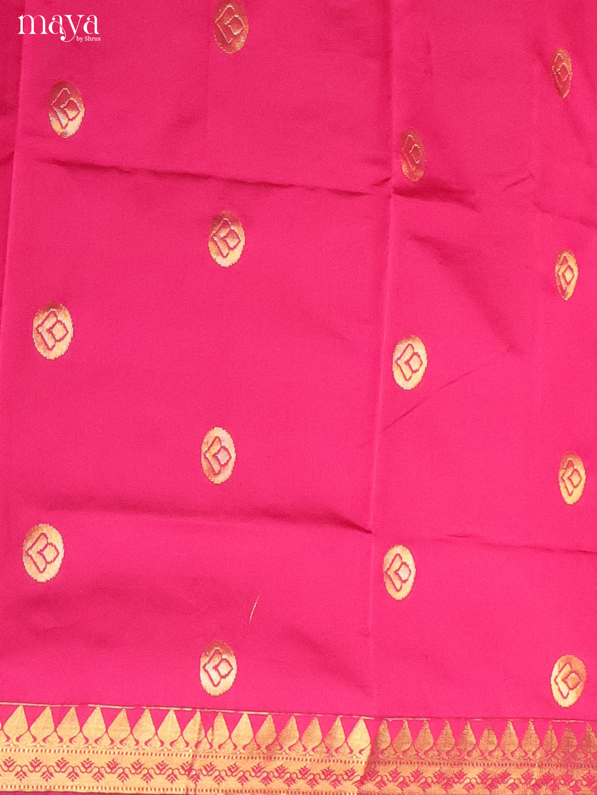 MDH26042-semi softsilk salwar Unstitch