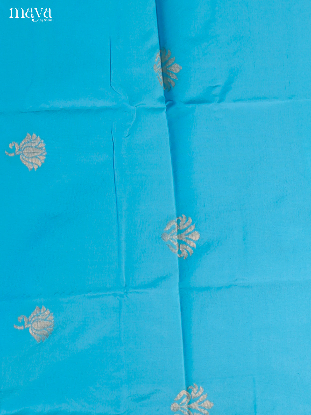 MDH26046-semi softsilk salwar Unstitch