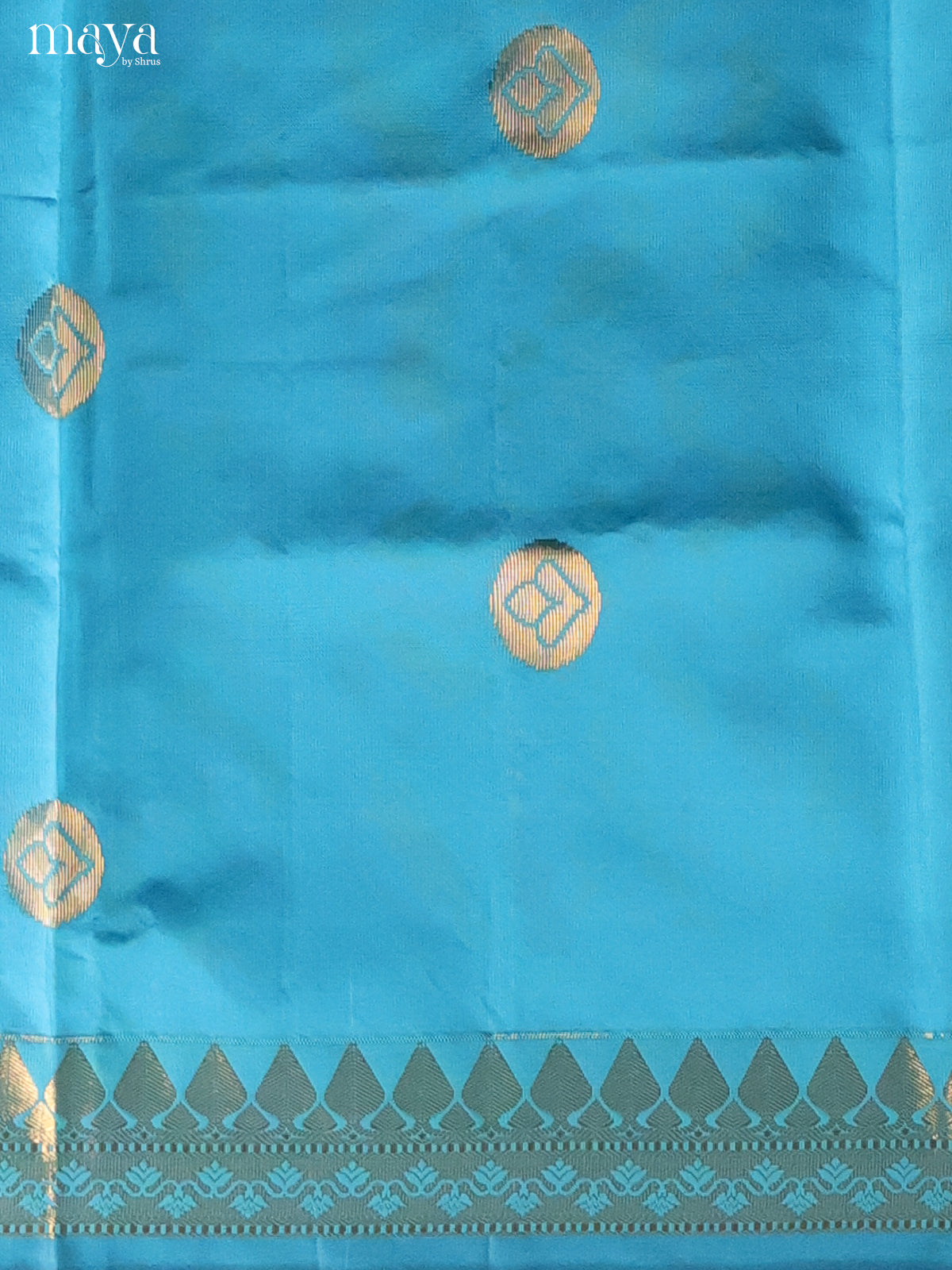 MDH26053-semi softsilk salwar Unstitch