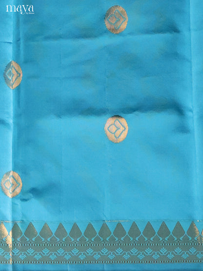 MDH26053-semi softsilk salwar Unstitch