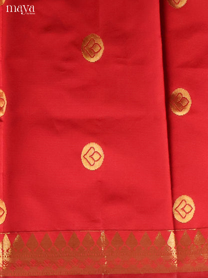 MDH26061-semi softsilk salwar Unstitch