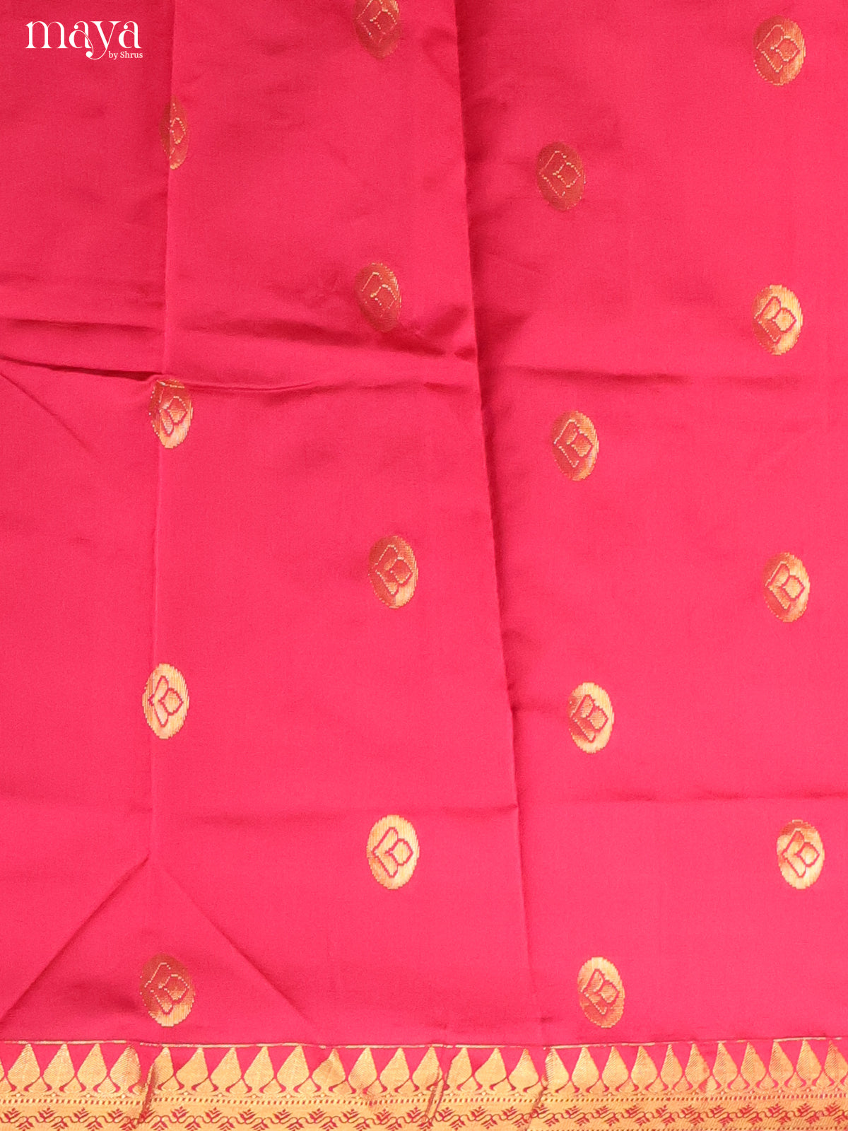 MDH26067-semi softsilk salwar Unstitch