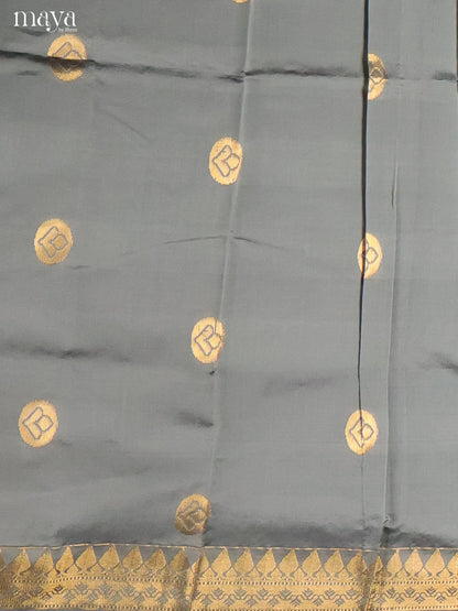 MDH26068-semi softsilk salwar Unstitch