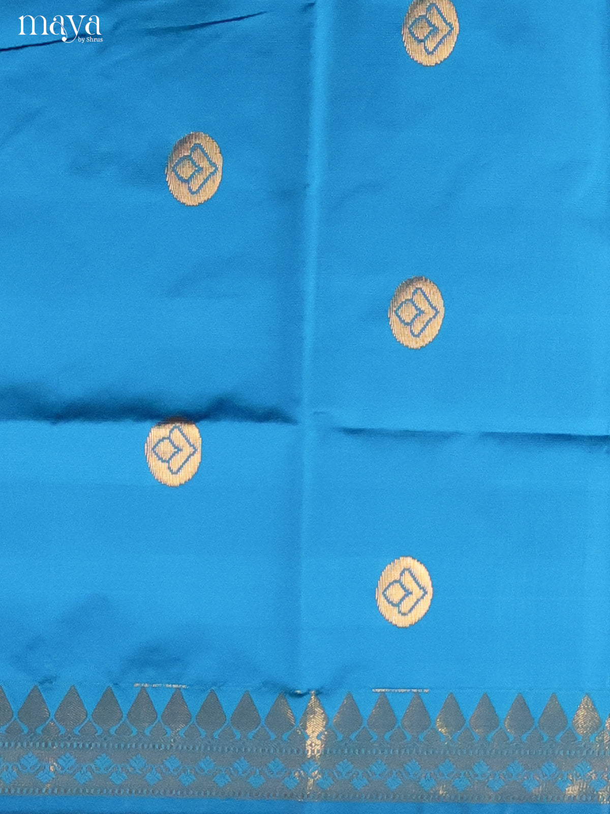 MDH26071-semi softsilk salwar Unstitch