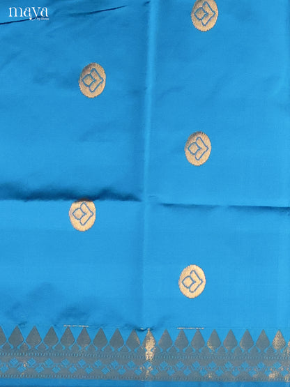 MDH26071-semi softsilk salwar Unstitch