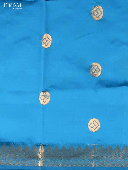 MDH26072-semi softsilk salwar Unstitch