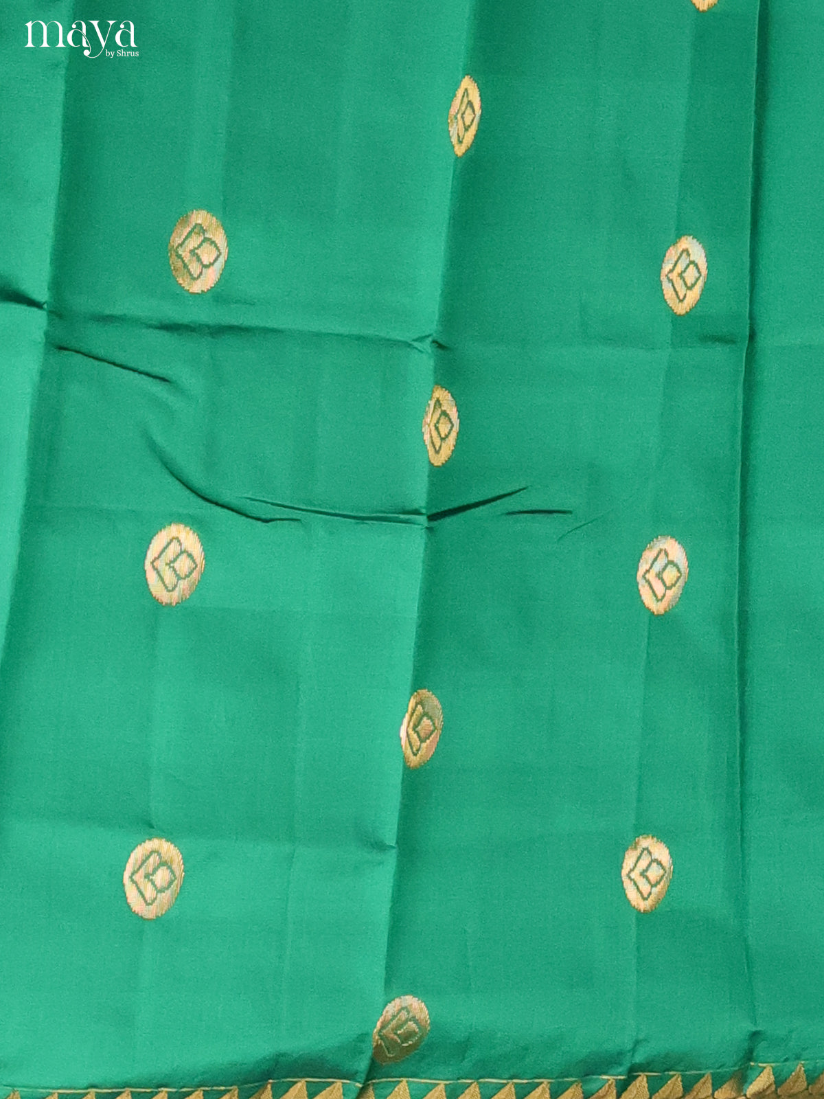 MDH26074-semi softsilk salwar Unstitch