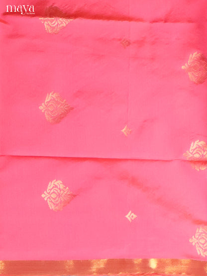 MDH26081-semi softsilk salwar Unstitch