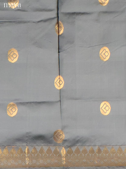 MDH26098-semi softsilk salwar Unstitch