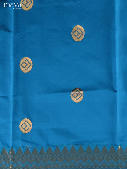 MDH26102-semi softsilk salwar Unstitch