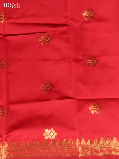 MDH26115-semi softsilk salwar Unstitch