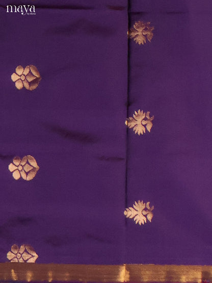 MDH26134-semi softsilk salwar Unstitch