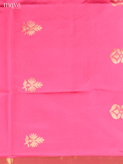 MDH26135-semi softsilk salwar Unstitch