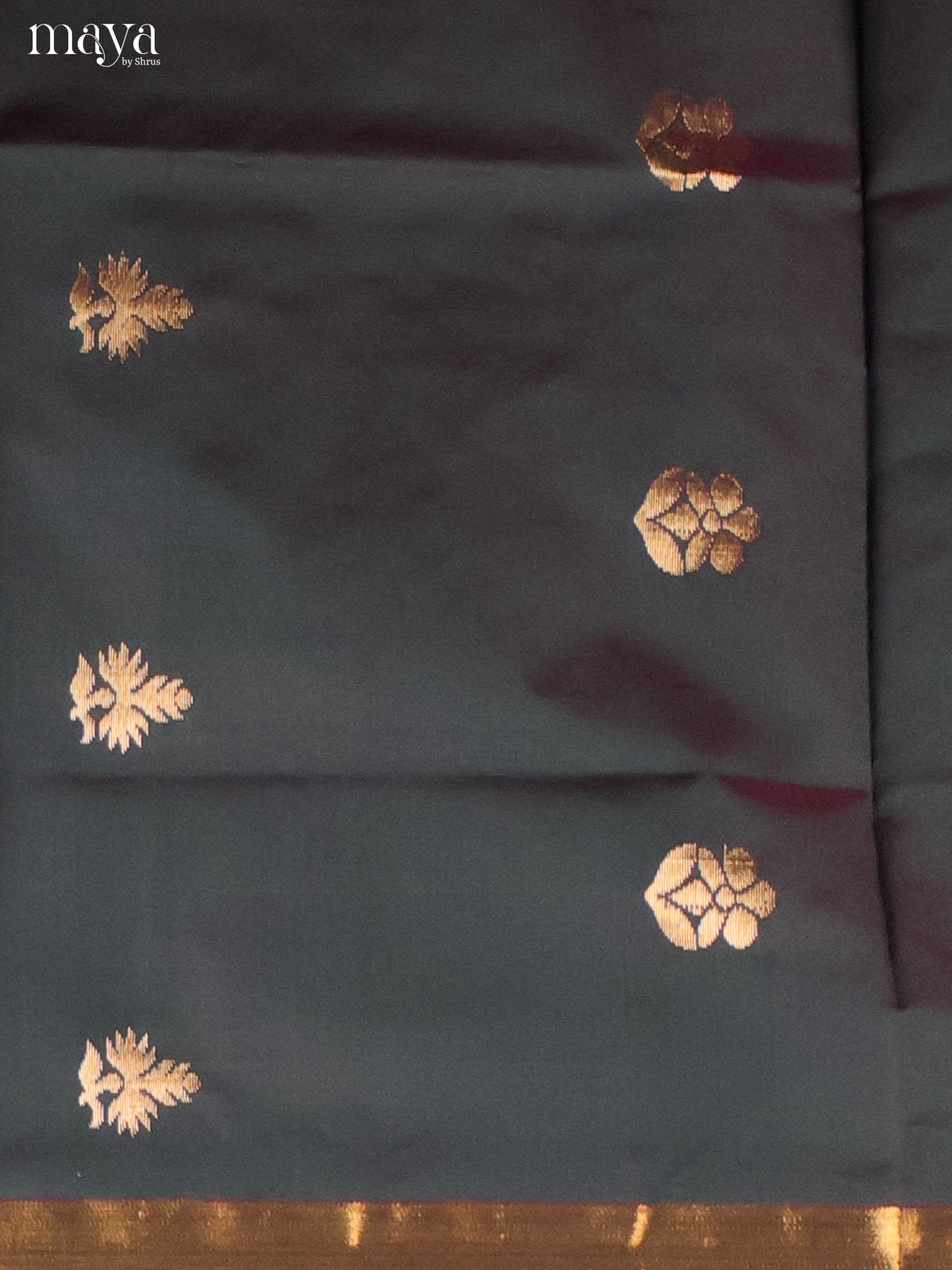MDH26136-semi softsilk salwar Unstitch